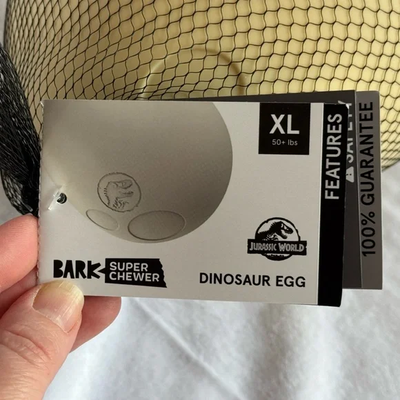 BARK BOX Super Chewer Dinosaur Egg - XL - Picture 4 of 11